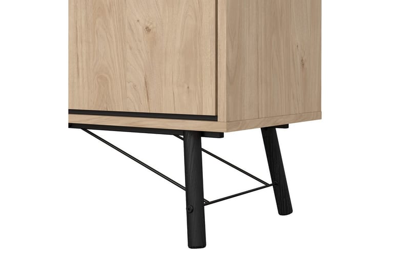 Tadami Skjenk 150x40 cm i Tre med Metallben - Beige - Oppbevaring - Oppbevaringsmøbler - Sideboard & skjenk