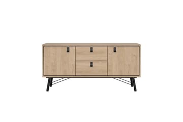 Tadami Skjenk 150x40 cm i Tre med Metallben - Beige - Oppbevaring - Oppbevaringsmøbler - Sideboard & skjenk