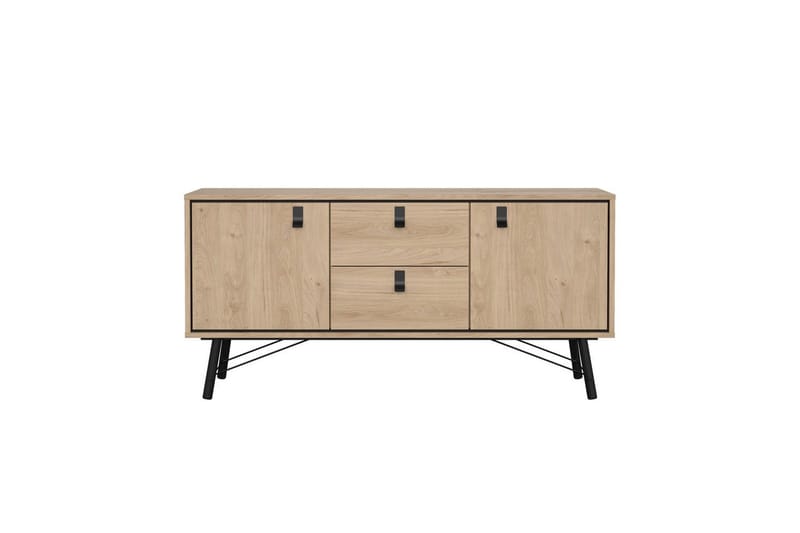 Tadami Skjenk 150x40 cm i Tre med Metallben - Beige - Oppbevaring - Oppbevaringsmøbler - Sideboard & skjenk