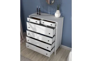 Talven Kommode 108 cm - Natur/Hvit - Oppbevaring - Oppbevaringsmøbler - Kommode