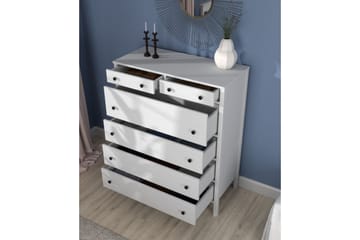 Talven Kommode 108 cm - Natur/Hvit - Oppbevaring - Oppbevaringsmøbler - Kommode