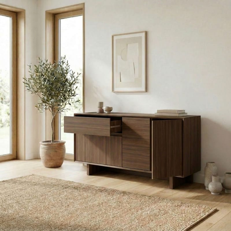 Tavon Konsoll 146x76x45 cm - Milano Walnut - Oppbevaring - Oppbevaringsmøbler - Sideboard & skjenk