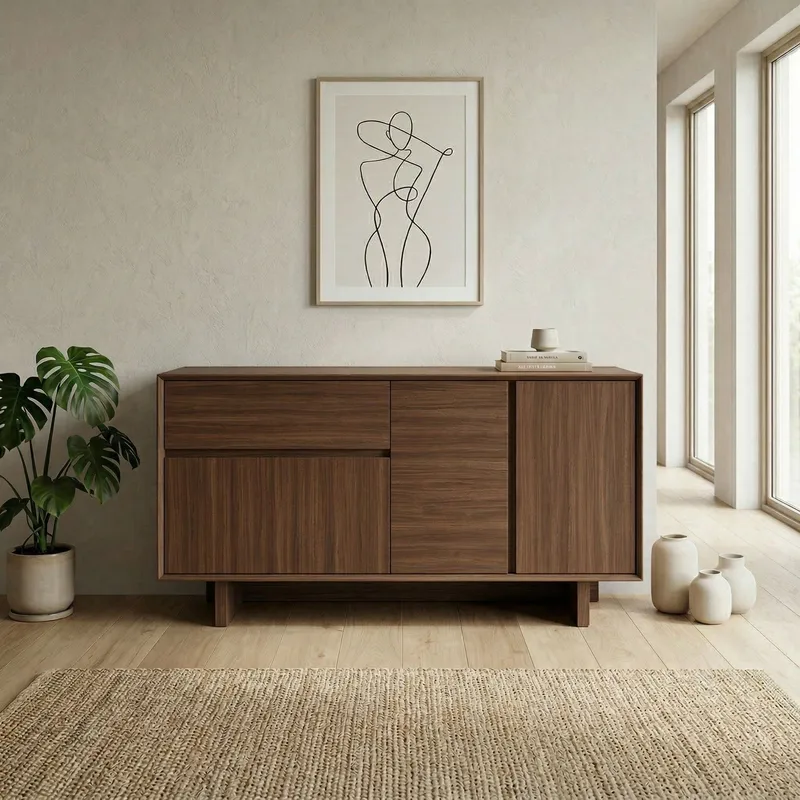 Tavon Konsoll 146x76x45 cm - Milano Walnut - Oppbevaring - Oppbevaringsmøbler - Sideboard & skjenk
