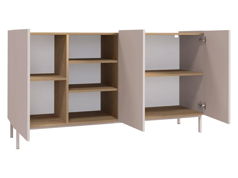 Tavrin Skjenk 153x44 cm - Svart - Oppbevaring - Oppbevaringsmøbler - Sideboard & skjenk