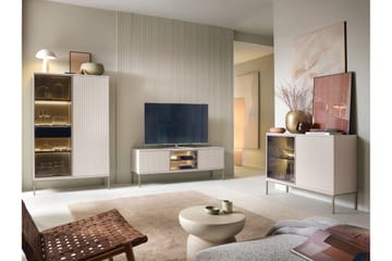 Tenorio Møbelsett for Stue - Beige - Oppbevaring - Oppbevaringsmøbler - Møbelsett til stue