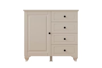 Thoro Hjørnekommode 87 cm - Matt Hvit - Oppbevaring - Oppbevaringsmøbler - Kommode