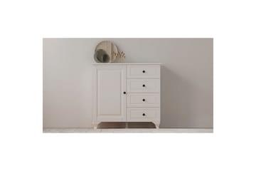 Thoro Hjørnekommode 87 cm - Matt Hvit - Oppbevaring - Oppbevaringsmøbler - Kommode