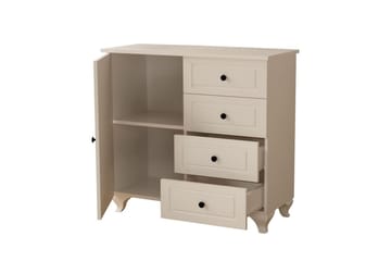 Thoro Hjørnekommode 87 cm - Matt Hvit - Oppbevaring - Oppbevaringsmøbler - Kommode