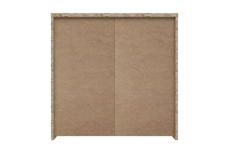 Toledor Skjenk 2 Skuffer 74x77 cm - Brun / Hvit - Oppbevaring - Oppbevaringsmøbler - Sideboard & skjenk