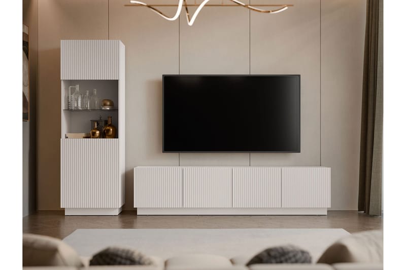 Torvalen Møbelsett for Stue - Beige - Oppbevaring - Oppbevaringsmøbler - Møbelsett til stue