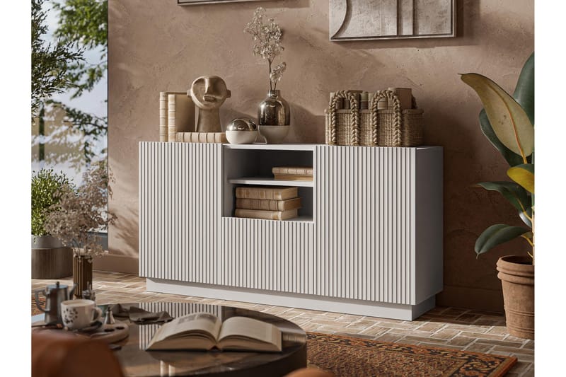 Torvalen Skjenk 150x42 cm - Beige - Oppbevaring - Oppbevaringsmøbler - Sideboard & skjenk
