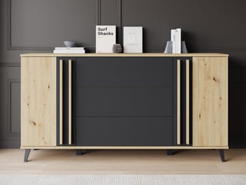 Torvos Kommode 150 cm - Brun/Svart - Oppbevaring - Oppbevaringsmøbler - Kommode