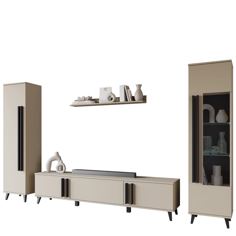 Torvos Møbelsett for stue - Beige - Oppbevaring - Oppbevaringsmøbler - Møbelsett til stue