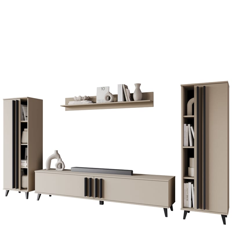 Torvos Møbelsett for stue - Beige - Oppbevaring - Oppbevaringsmøbler - Møbelsett til stue