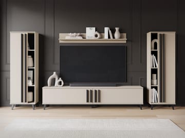 Torvos Møbelsett for stue - Beige - Oppbevaring - Oppbevaringsmøbler - Møbelsett til stue