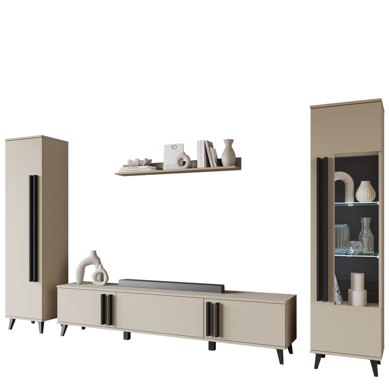 Torvos Møbelsett for stue - Beige - Oppbevaring - Oppbevaringsmøbler - Møbelsett til stue