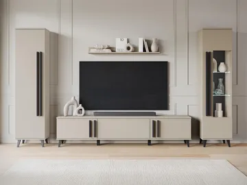 Torvos Møbelsett for stue - Beige - Oppbevaring - Oppbevaringsmøbler - Møbelsett til stue