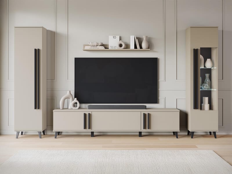 Torvos Møbelsett for stue - Beige - Oppbevaring - Oppbevaringsmøbler - Møbelsett til stue