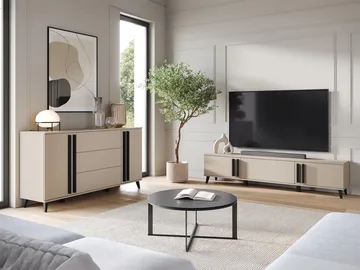 Torvos Møbelsett for stue - Beige - Oppbevaring - Oppbevaringsmøbler - Møbelsett til stue