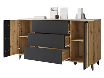 Torvos Møbelsett for stue - Svart - Oppbevaring - Oppbevaringsmøbler - Møbelsett til stue