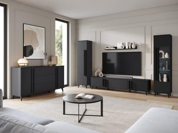 Torvos Møbelsett for stue - Svart - Oppbevaring - Oppbevaringsmøbler - Møbelsett til stue