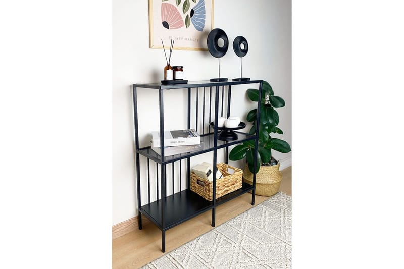 Travos Skänk 80x30 cm - Sort - Oppbevaring - Oppbevaringsmøbler - Sideboard & skjenk