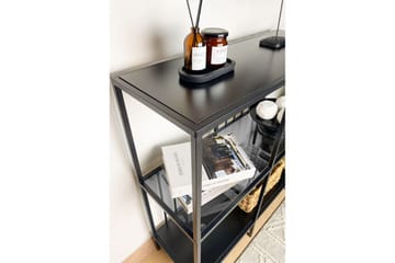 Travos Skänk 80x30 cm - Sort - Oppbevaring - Oppbevaringsmøbler - Sideboard & skjenk