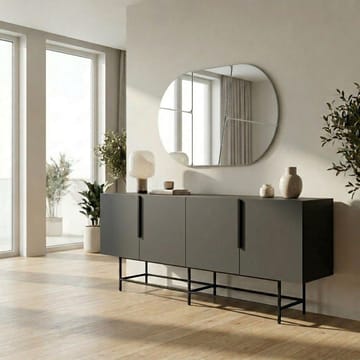Truvia Konsoll 200x77,9x40 cm - Antrasitt og svart - Oppbevaring - Oppbevaringsmøbler - Sideboard & skjenk