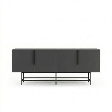 Truvia Konsoll 200x77,9x40 cm - Antrasitt og svart - Oppbevaring - Oppbevaringsmøbler - Sideboard & skjenk