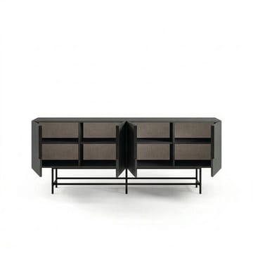 Truvia Konsoll 200x77,9x40 cm - Antrasitt og svart - Oppbevaring - Oppbevaringsmøbler - Sideboard & skjenk