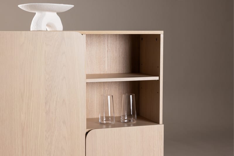 Tyresö Rektangulær Sideboard i Tre - Beige - Oppbevaring - Oppbevaringsmøbler - Sideboard & skjenk