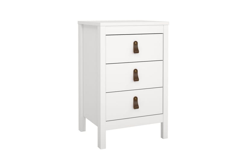 Vallvidera Hjørnekommode 44 cm - Hvit - Oppbevaring - Oppbevaringsmøbler - Kommode