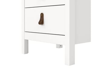 Vallvidera Hjørnekommode 44 cm - Hvit - Oppbevaring - Oppbevaringsmøbler - Kommode