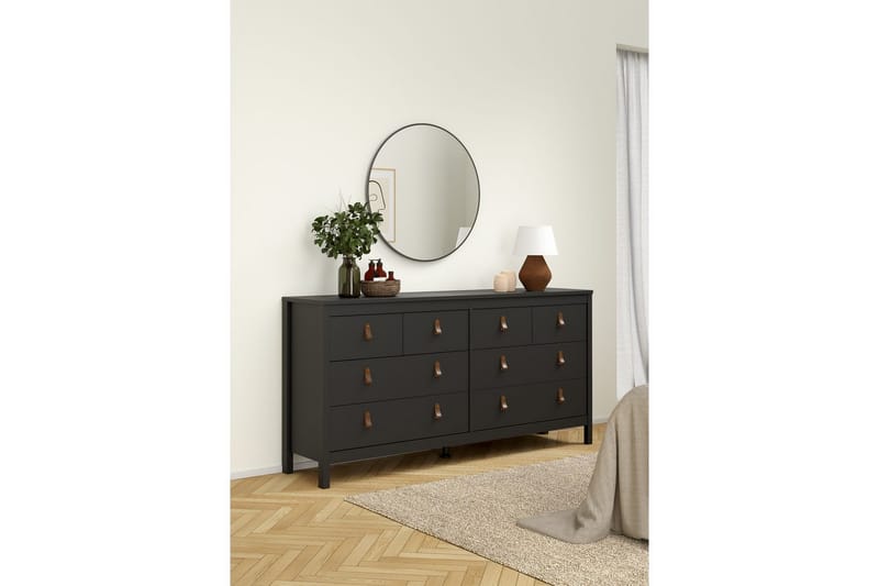 Vallvidera Kommode 159,6 cm - Svart - Oppbevaring - Oppbevaringsmøbler - Kommode