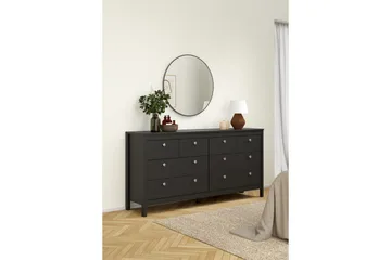 Vallvidera Kommode 159,6 cm - Svart - Oppbevaring - Oppbevaringsmøbler - Kommode