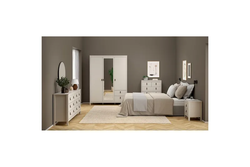 Vallvidera Kommode 160 cm - Beige - Oppbevaring - Oppbevaringsmøbler - Kommode