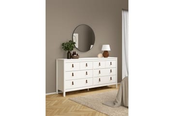 Vallvidera Kommode 160 cm - Hvit - Oppbevaring - Oppbevaringsmøbler - Kommode