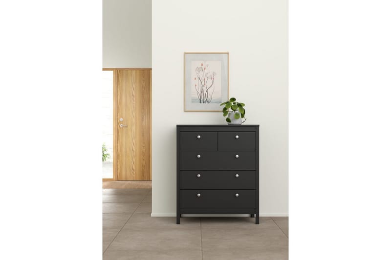 Vallvidera Kommode 82,3 cm - Svart - Oppbevaring - Oppbevaringsmøbler - Kommode