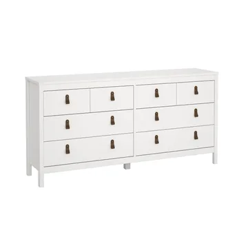 Vallvidera Kommode med 4 små og 4 større skuffer 160 cm - Oppbevaring - Oppbevaringsmøbler - Kommode