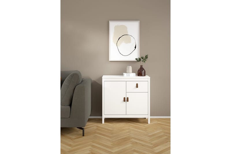 Vallvidera Skjenk 82x38 cm - Hvit - Oppbevaring - Oppbevaringsmøbler - Sideboard & skjenk