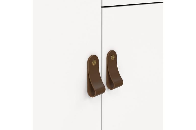Vallvidera Skjenk 82x38 cm - Hvit - Oppbevaring - Oppbevaringsmøbler - Sideboard & skjenk