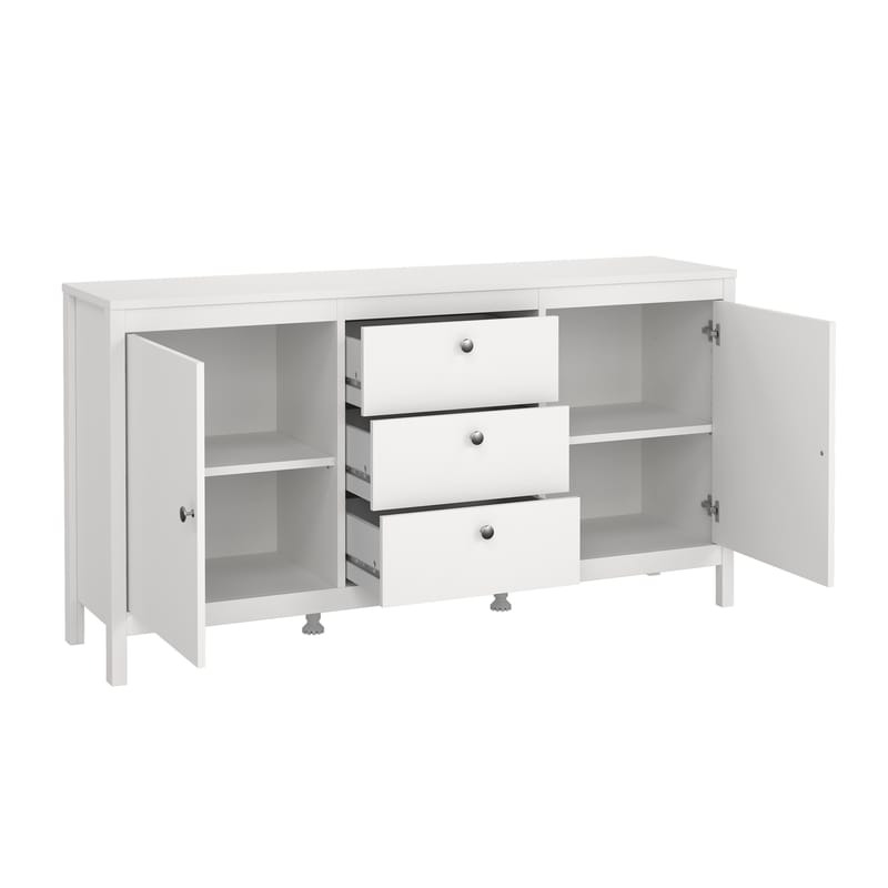 Vallvidera Skjenk med 2 dører og 3 skuffer 151 cm - Oppbevaring - Oppbevaringsmøbler - Sideboard & skjenk