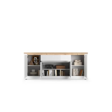 Vandesar Skjenk 207 cm - Natur/Hvit - Oppbevaring - Oppbevaringsmøbler - Sideboard & skjenk