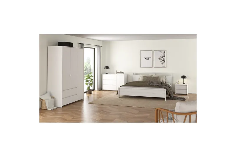 Varun Skjenk 119x48 cm - Hvit - Oppbevaring - Oppbevaringsmøbler - Sideboard & skjenk