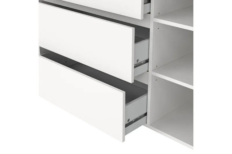 Varun Skjenk 119x48 cm - Hvit - Oppbevaring - Oppbevaringsmøbler - Sideboard & skjenk