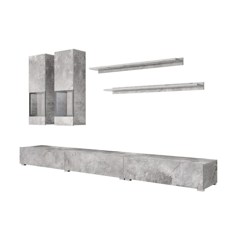 Veggenhet Baros, Betonglys