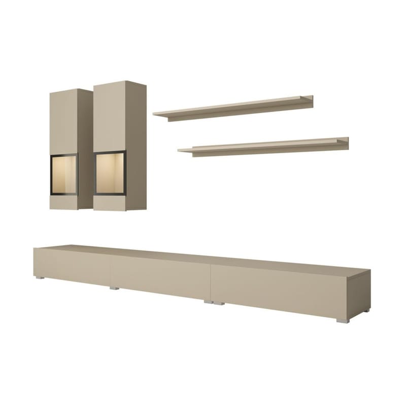 Veggenhet Baros, Lys beige