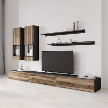 Veggenhet Baros - Touchwood - Oppbevaring - Oppbevaringsmøbler - Møbelsett til stue