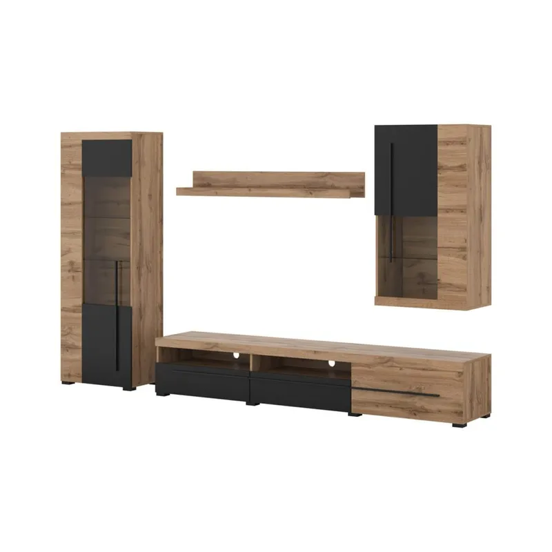 Veggseksjon Roger 4 deler, Wotan eik