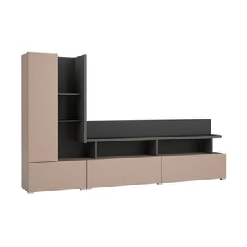 Veggseksjon Serio - Oppbevaring - Oppbevaringsmøbler - Møbelsett til stue